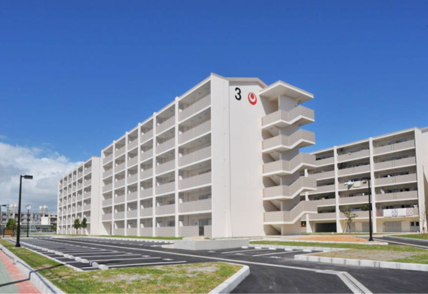 平成21年 	県営泡瀬団地建替工事（第1期・機械4工区）